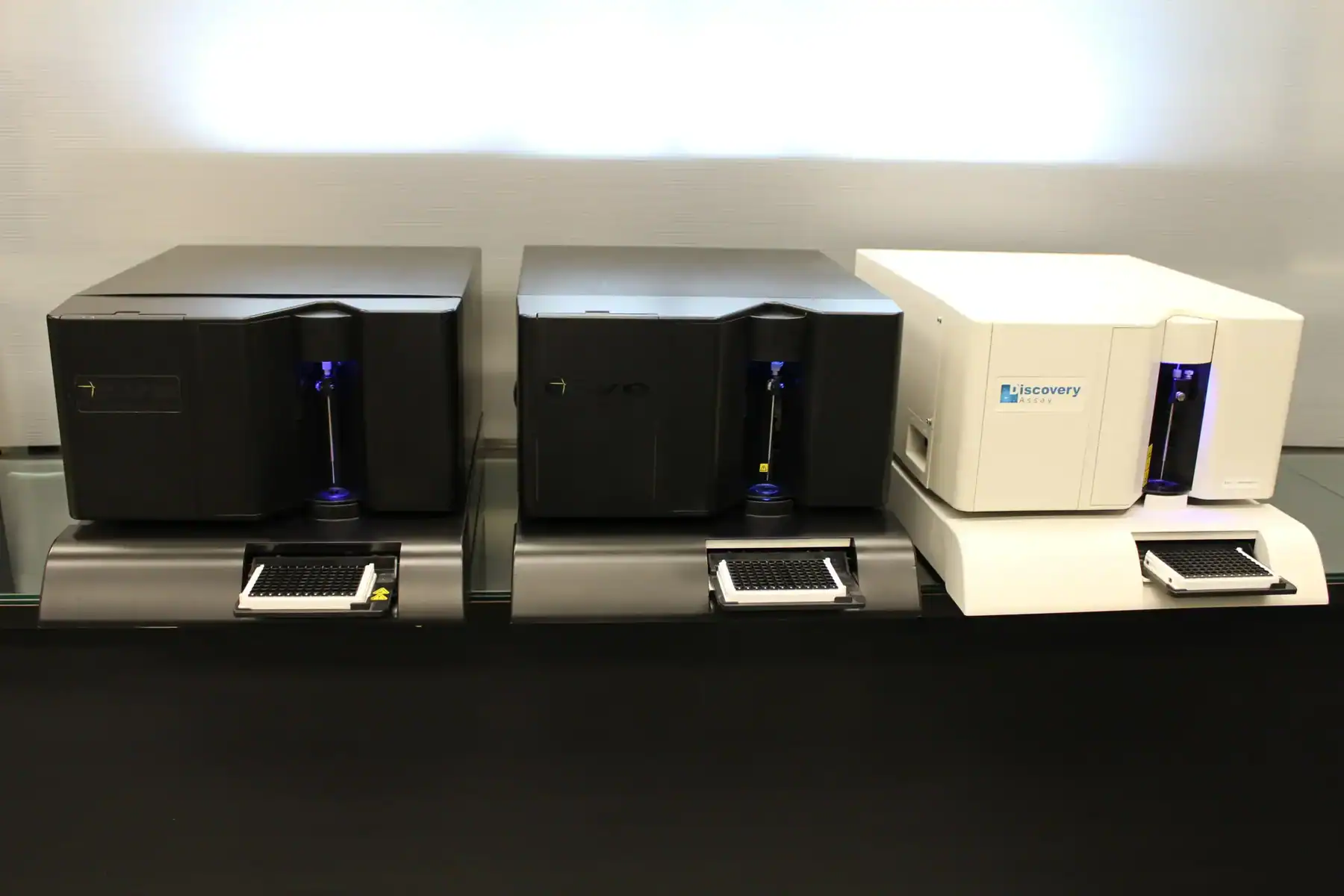 Luminex machines used for Discovery Assays, designed for high-throughput multiplex biomarker analysis.